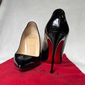 Christian Louboutin Heels, EU 39 (US 8.5), Black